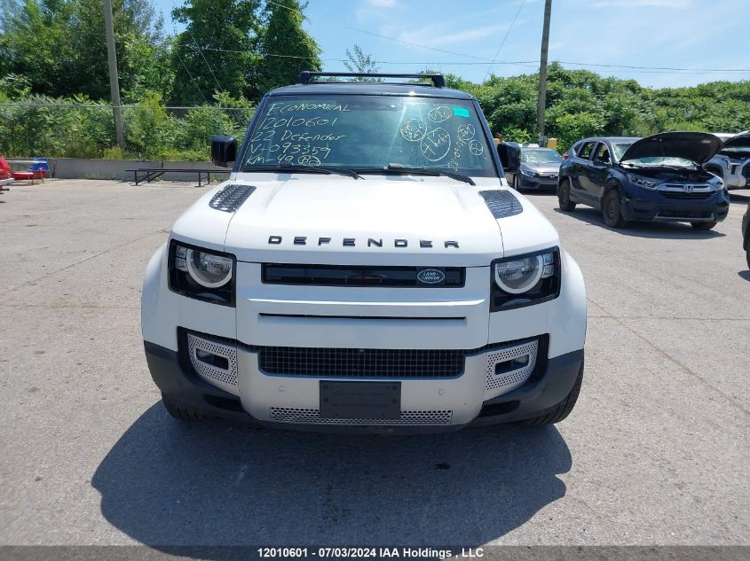 2022 Land Rover Defender VIN: SALEJERX7N2093359 Lot: 12010601