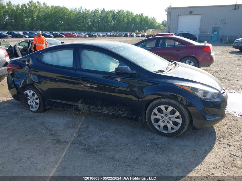 2014 Hyundai Elantra Gl VIN: 5NPDH4AE6EH546694 Lot: 12010603