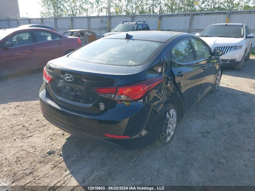 2014 Hyundai Elantra Gl VIN: 5NPDH4AE6EH546694 Lot: 12010603