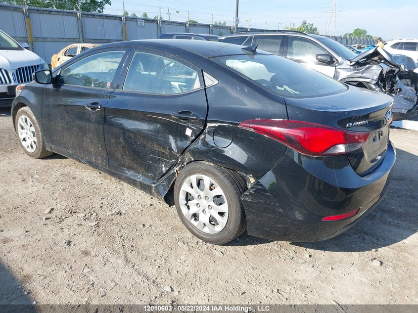2014 Hyundai Elantra Gl VIN: 5NPDH4AE6EH546694 Lot: 12010603