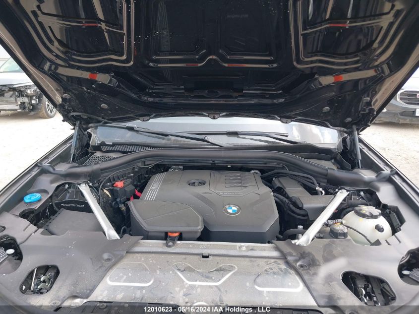 2024 BMW X3 VIN: 5UX53DP09R9T82143 Lot: 12010623