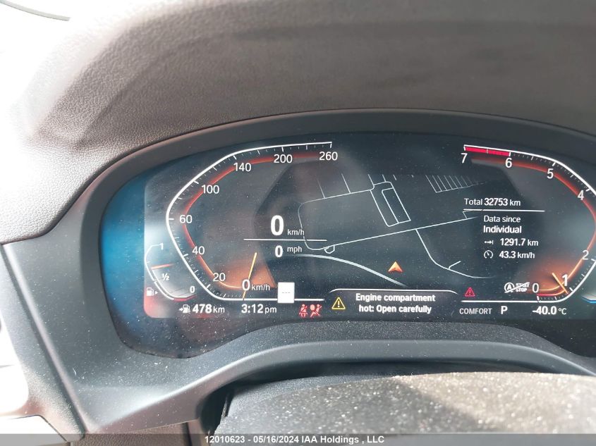 2024 BMW X3 VIN: 5UX53DP09R9T82143 Lot: 12010623