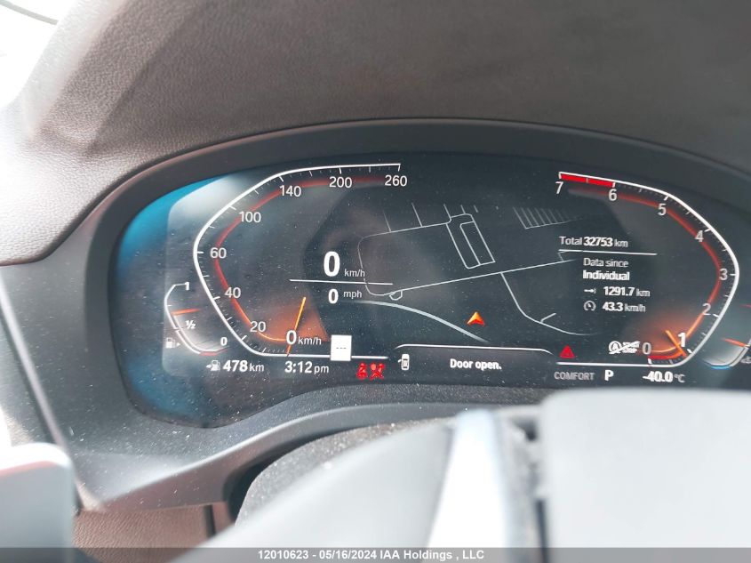 2024 BMW X3 VIN: 5UX53DP09R9T82143 Lot: 12010623