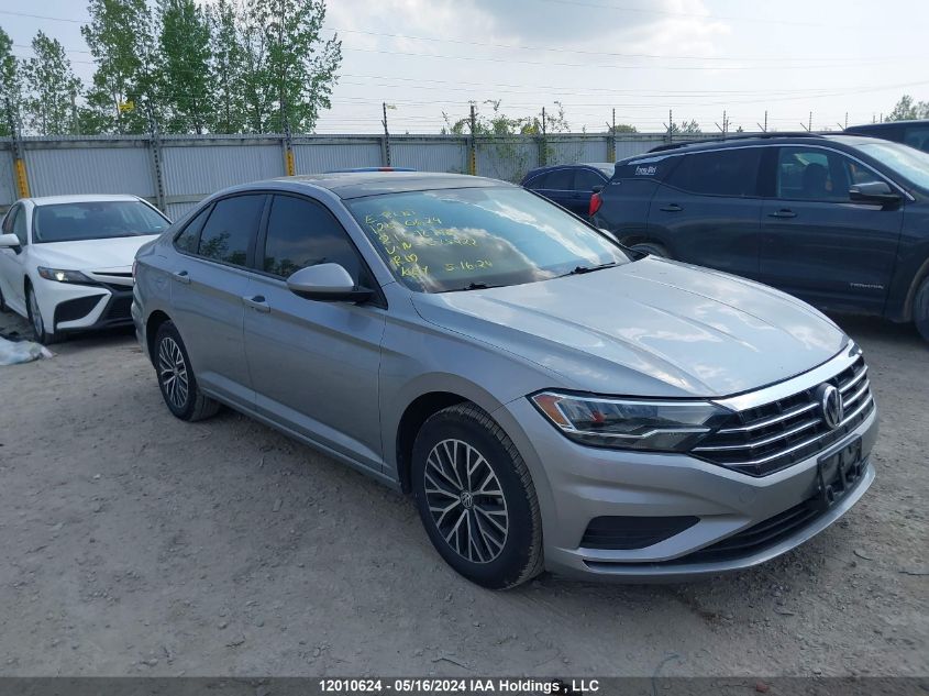 2021 Volkswagen Jetta Sel VIN: 3VWE57BU3MM075422 Lot: 12010624