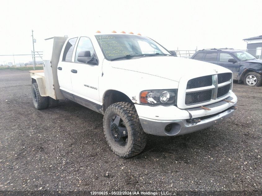 2003 Dodge Ram 3500 VIN: 3D7MU48C73G795095 Lot: 12010625