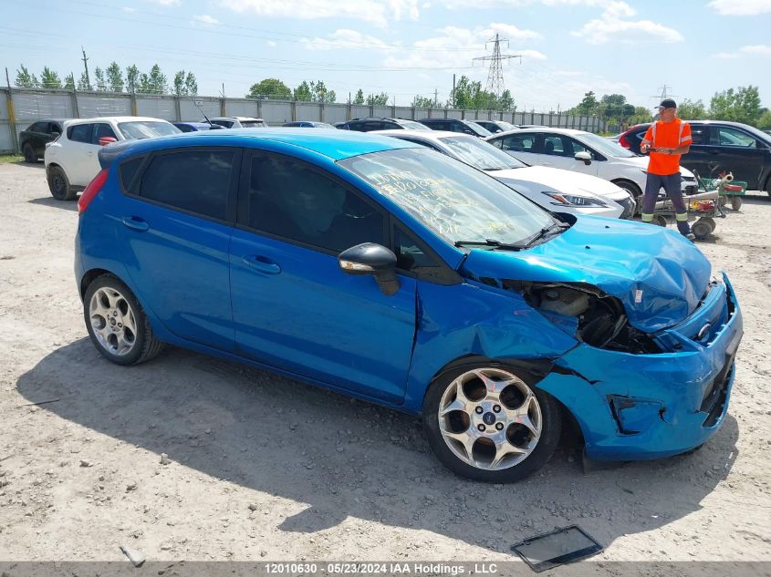 2013 Ford Fiesta VIN: 3FADP4FJ2DM151550 Lot: 12010630