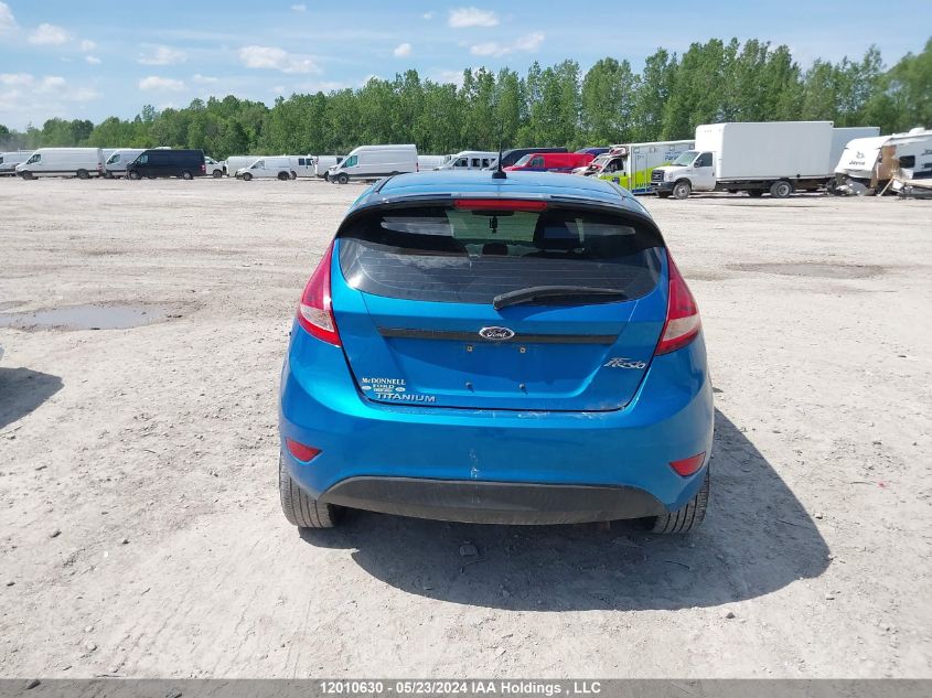 2013 Ford Fiesta VIN: 3FADP4FJ2DM151550 Lot: 12010630
