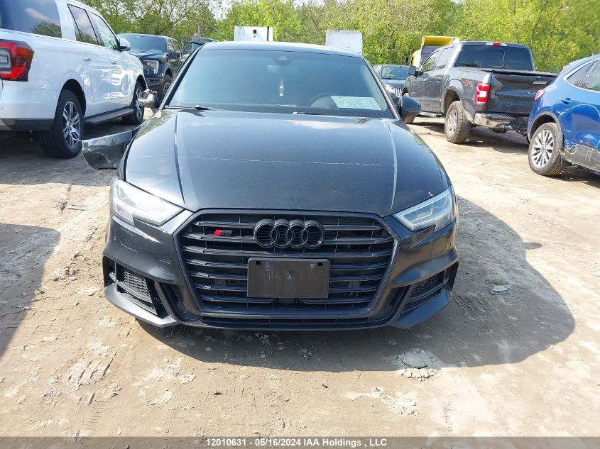 2017 Audi S3 VIN: WAUF1GFF0H1048709 Lot: 12010631