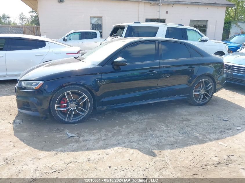 2017 Audi S3 VIN: WAUF1GFF0H1048709 Lot: 12010631