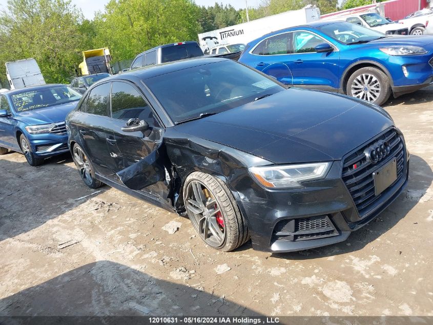 2017 Audi S3 VIN: WAUF1GFF0H1048709 Lot: 12010631