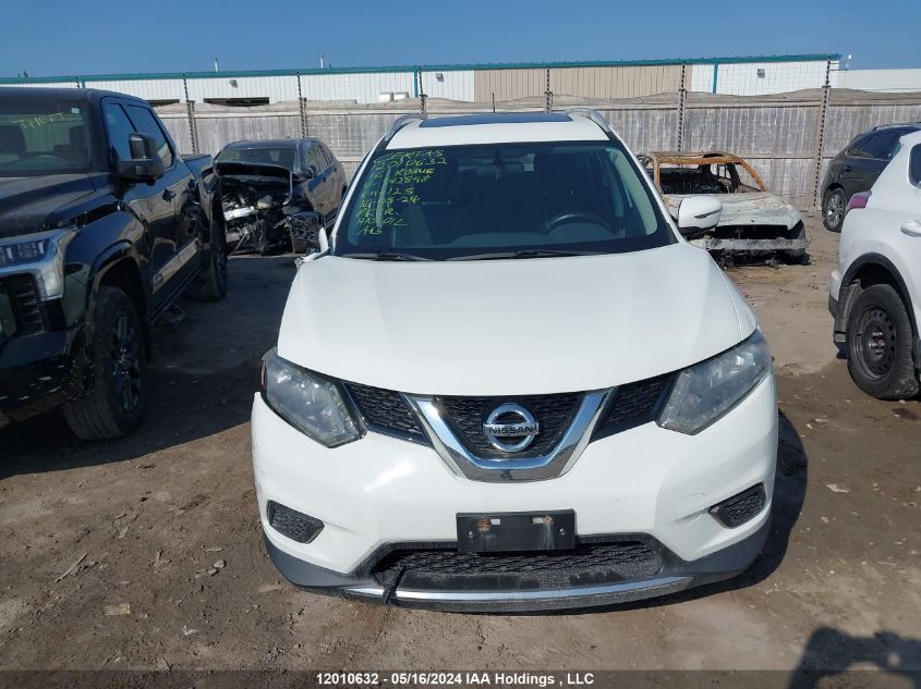 2016 Nissan Rogue S/Sl/Sv VIN: 5N1AT2MT9GC842898 Lot: 12010632