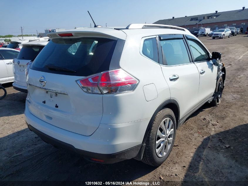 2016 Nissan Rogue S/Sl/Sv VIN: 5N1AT2MT9GC842898 Lot: 12010632