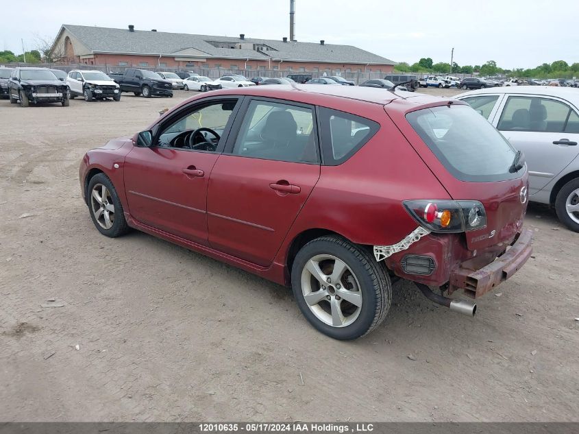 2006 Mazda Mazda3 VIN: JM1BK143X61495727 Lot: 12010635