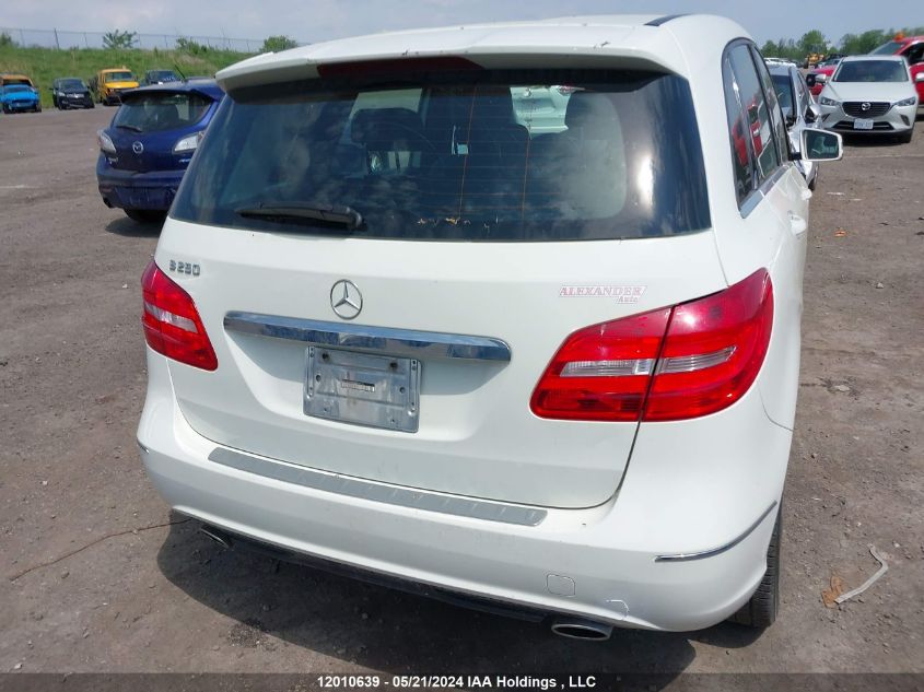 2014 Mercedes-Benz B-Class VIN: WDDMH4EB8EJ246474 Lot: 12010639