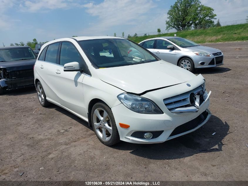 2014 Mercedes-Benz B-Class VIN: WDDMH4EB8EJ246474 Lot: 12010639