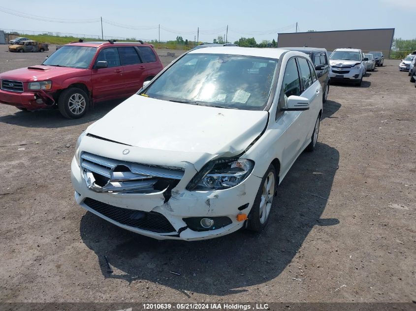 2014 Mercedes-Benz B-Class VIN: WDDMH4EB8EJ246474 Lot: 12010639