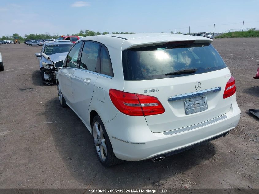 2014 Mercedes-Benz B-Class VIN: WDDMH4EB8EJ246474 Lot: 12010639