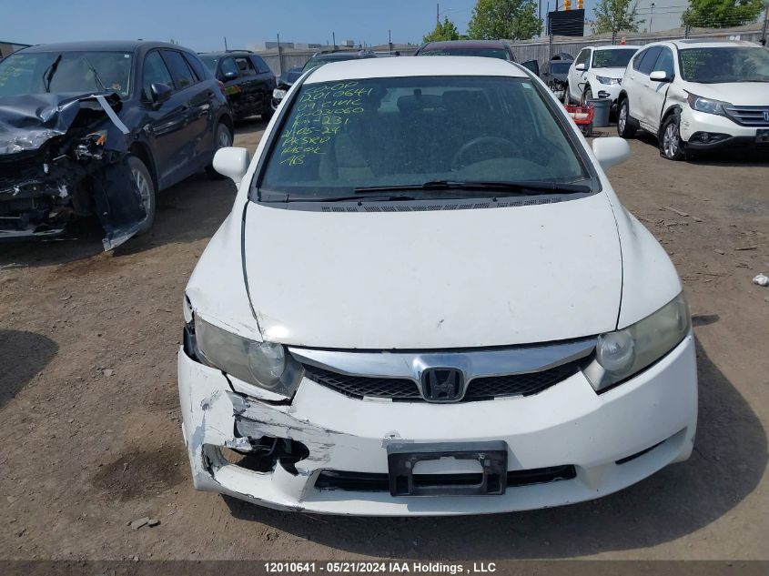 2009 Honda Civic Sdn VIN: 2HGFA16269H031060 Lot: 12010641