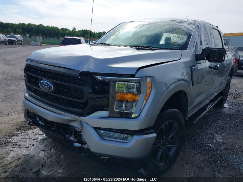 2022 Ford F150 Supercrew VIN: 1FTEW1EP3NFB46218 Lot: 12010644