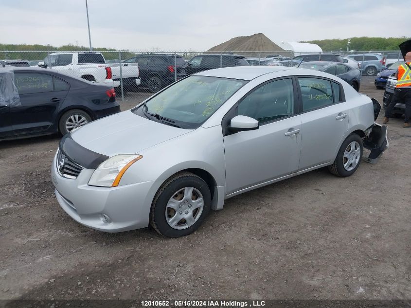 2010 Nissan Sentra 2.0/2.0S/Sr/2.0Sl VIN: 3N1AB6AP1AL685632 Lot: 12010652