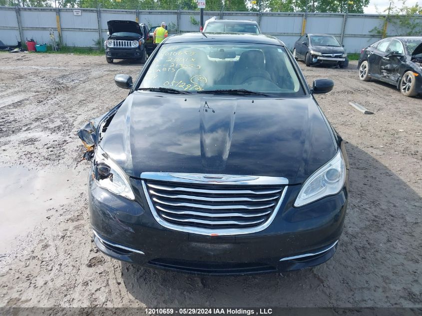 2012 Chrysler 200 Lx VIN: 1C3CCBAB5CN213053 Lot: 12010659