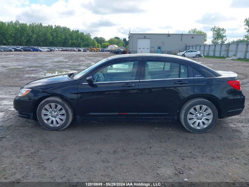 2012 Chrysler 200 Lx VIN: 1C3CCBAB5CN213053 Lot: 12010659