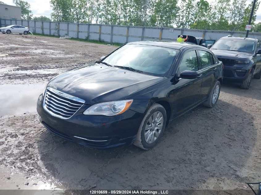 2012 Chrysler 200 Lx VIN: 1C3CCBAB5CN213053 Lot: 12010659