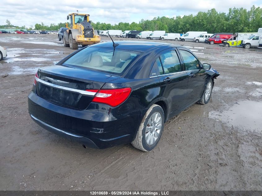 2012 Chrysler 200 Lx VIN: 1C3CCBAB5CN213053 Lot: 12010659