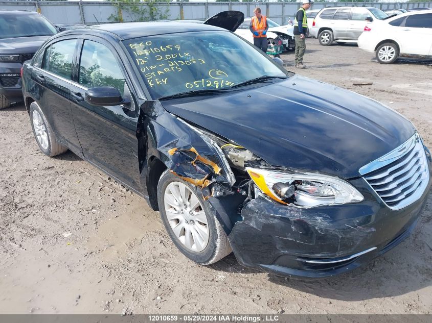2012 Chrysler 200 Lx VIN: 1C3CCBAB5CN213053 Lot: 12010659