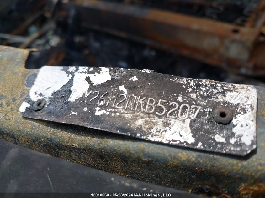 1992 Ford F250 VIN: 1FTHX26M2NKB52071 Lot: 12010660