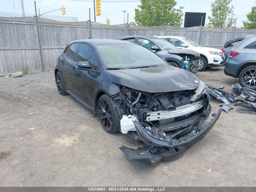 2021 Toyota Corolla Se VIN: JTNK4MBE7M3144450 Lot: 12010663