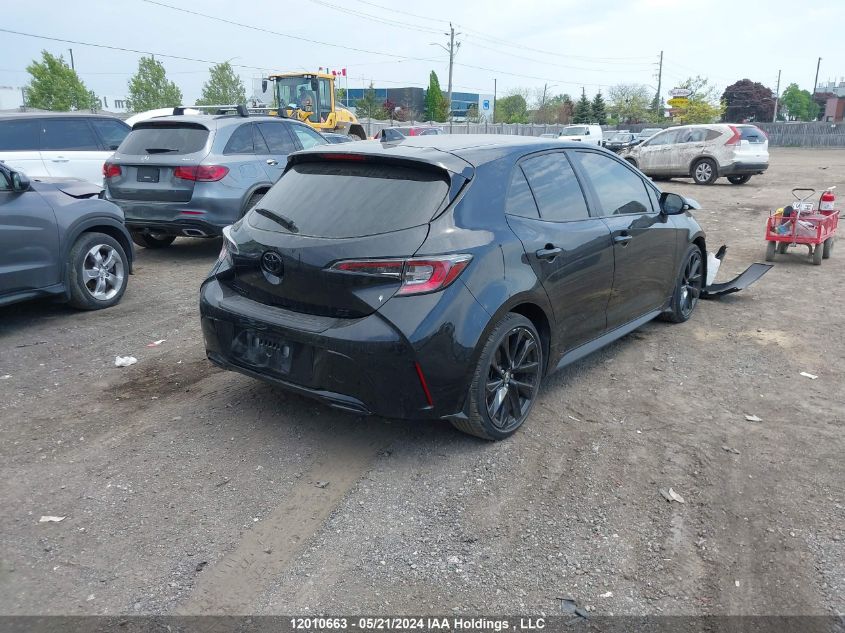 2021 Toyota Corolla Se VIN: JTNK4MBE7M3144450 Lot: 12010663