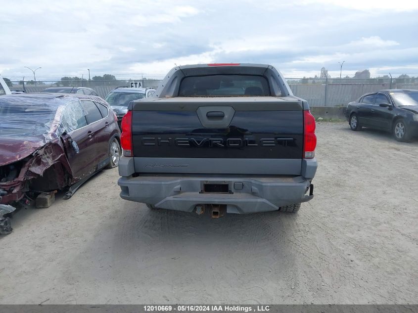 2002 Chevrolet Avalanche VIN: 3GNEK13T72G203663 Lot: 12010669