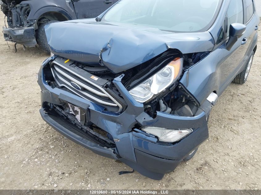 2021 Ford Ecosport Se VIN: MAJ6S3GL3MC442884 Lot: 12010680