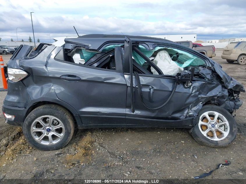 2020 Ford Ecosport VIN: MAJ6S3GL5LC357852 Lot: 12010690