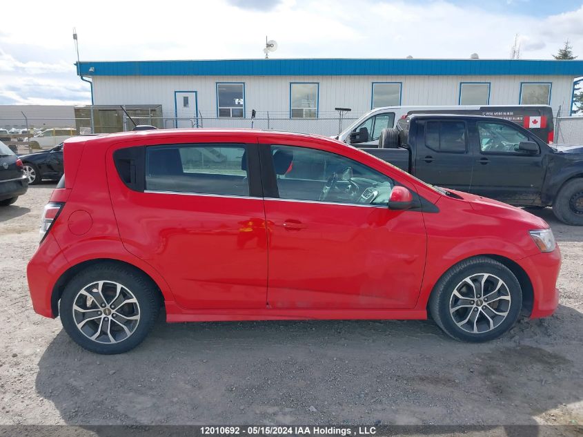 2017 Chevrolet Sonic VIN: 1G1JD6SB3H4134900 Lot: 12010692