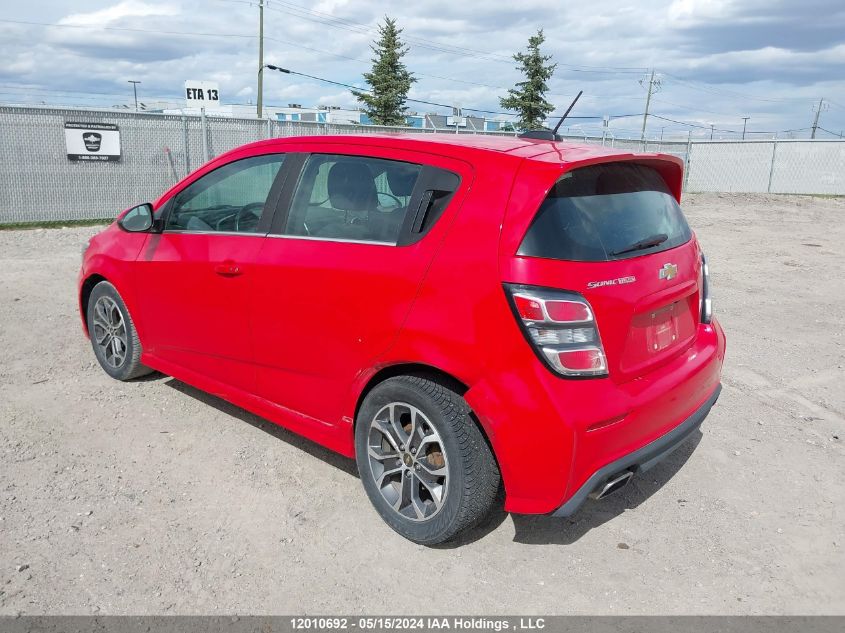 2017 Chevrolet Sonic VIN: 1G1JD6SB3H4134900 Lot: 12010692