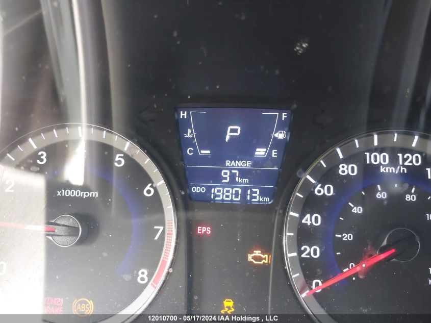 2013 Hyundai Accent Gls/Gs VIN: KMHCT4AE3DU293490 Lot: 12010700