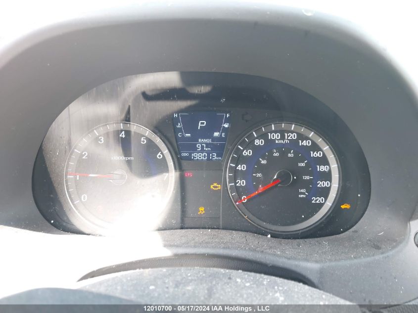 2013 Hyundai Accent Gls/Gs VIN: KMHCT4AE3DU293490 Lot: 12010700