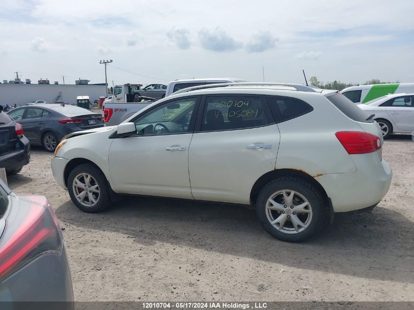 2010 Nissan Rogue S/Sl/Krom VIN: JN8AS5MV1AW105084 Lot: 12010704