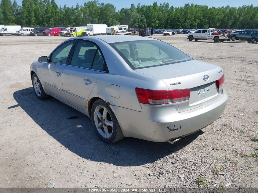 2007 Hyundai Sonata VIN: 5NPET46F17H204318 Lot: 12010705