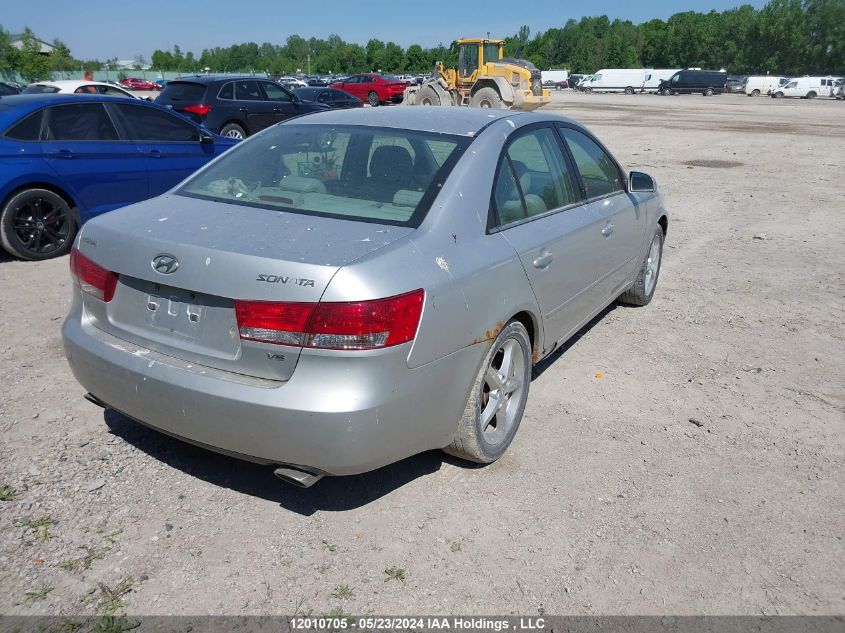 2007 Hyundai Sonata VIN: 5NPET46F17H204318 Lot: 12010705