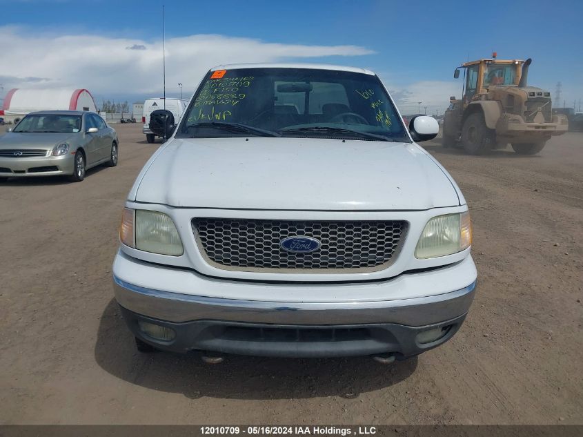 2002 Ford F150 VIN: 2FTRX18L42CA68689 Lot: 12010709