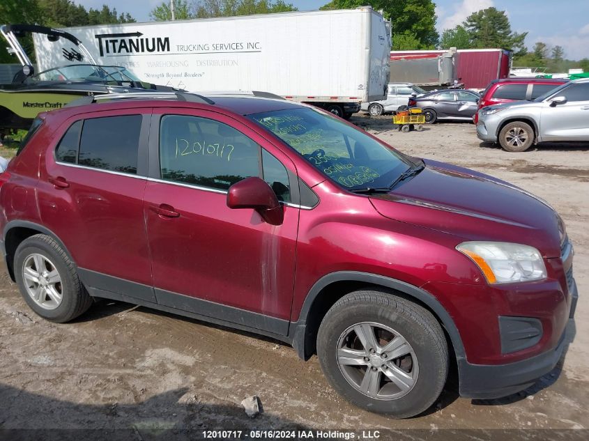 2013 Chevrolet Trax Lt VIN: 3GNCJLSB4DL201894 Lot: 12010717