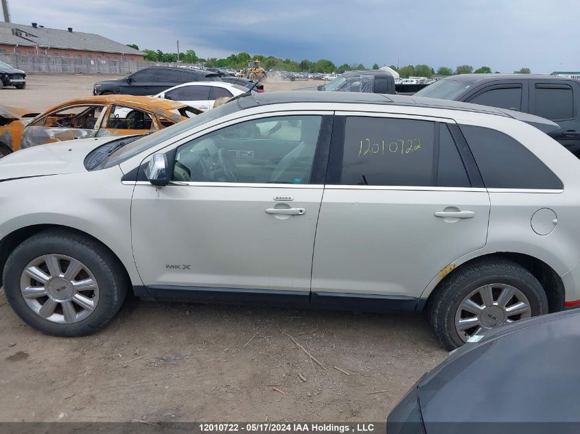 2007 Lincoln Mkx VIN: 2LMDU88C07BJ28377 Lot: 12010722