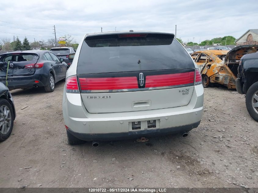 2007 Lincoln Mkx VIN: 2LMDU88C07BJ28377 Lot: 12010722