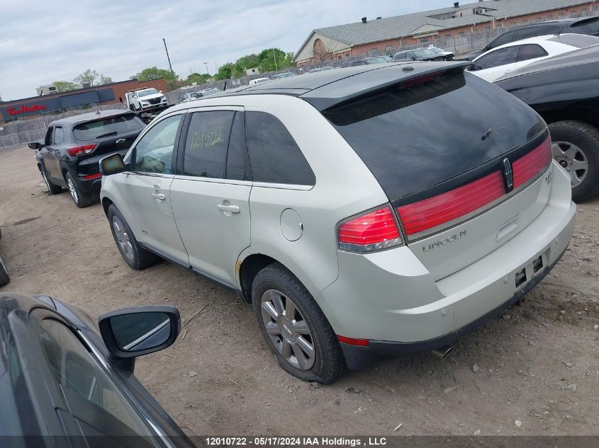 2007 Lincoln Mkx VIN: 2LMDU88C07BJ28377 Lot: 12010722