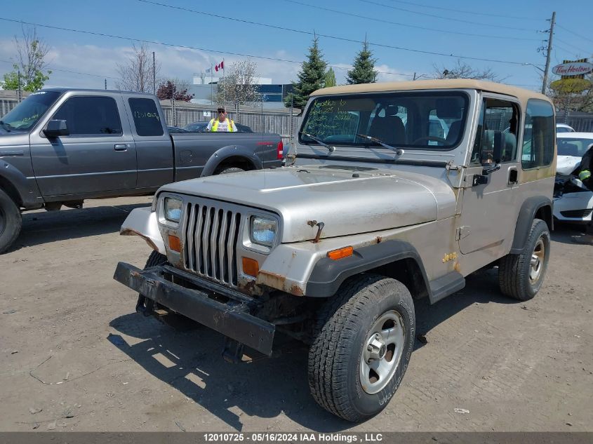 1995 Jeep Wrangler / Yj S/Rio Grande VIN: 1J4FY19POSP312087 Lot: 12010725