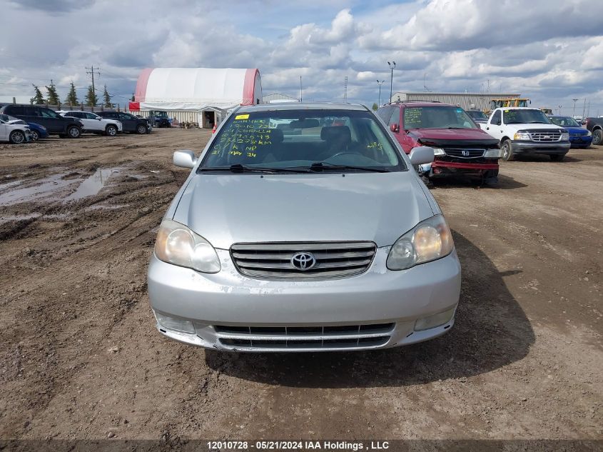 2004 Toyota Corolla Ce/Le/S VIN: 2T1BR32E24C796593 Lot: 12010728