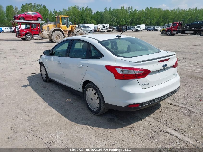 2012 Ford Focus Se VIN: 1FAHP3F23CL212540 Lot: 12010729